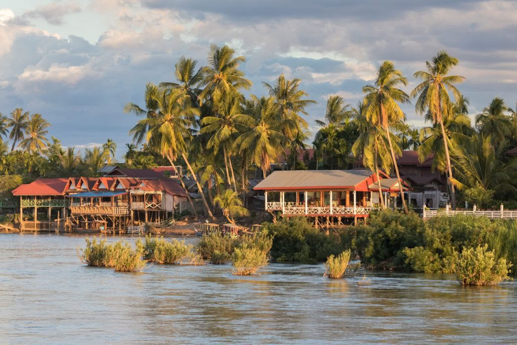 Vissen op de Mekong
