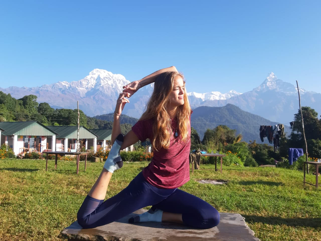 Yoga-retraite in Dhampus