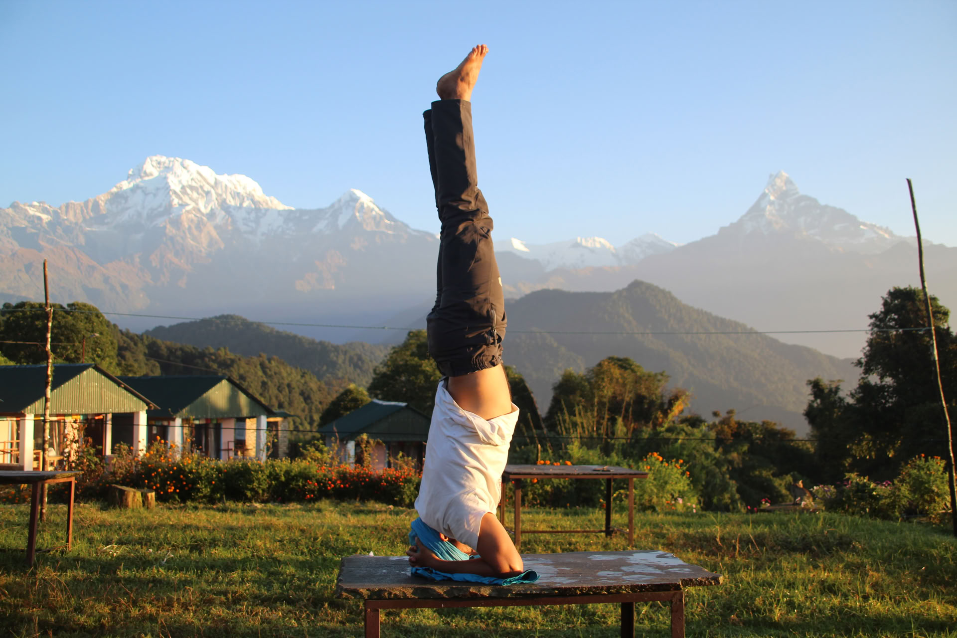 Yoga-retraite in Dhampus
