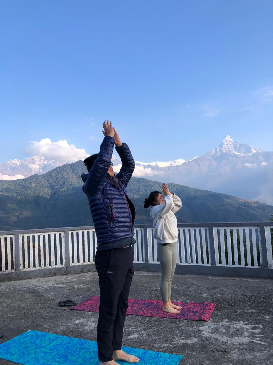 Yoga-retraite in Dhampus