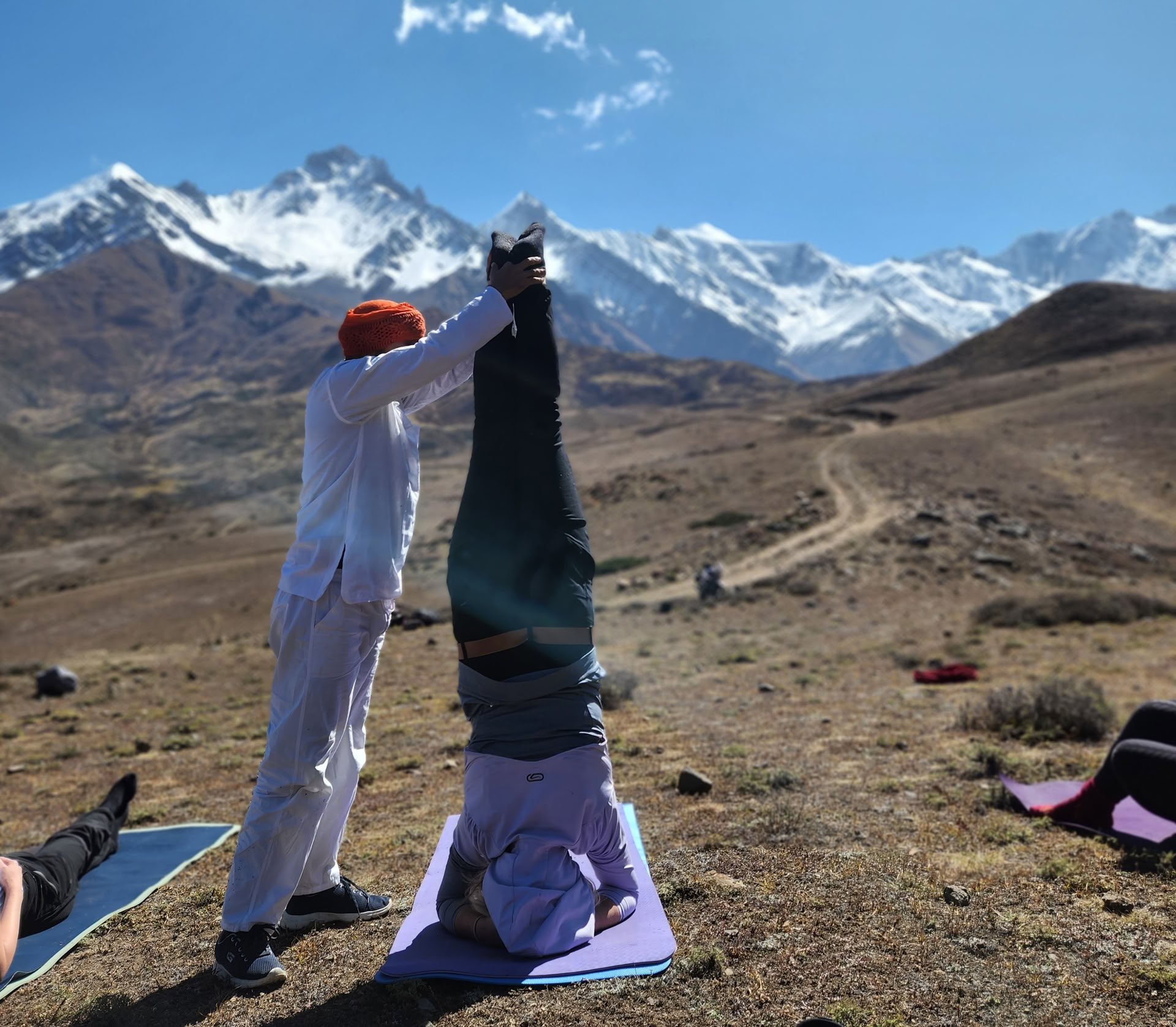 Yoga-trek & zielenbedevaart naar het heilige land van Mustang