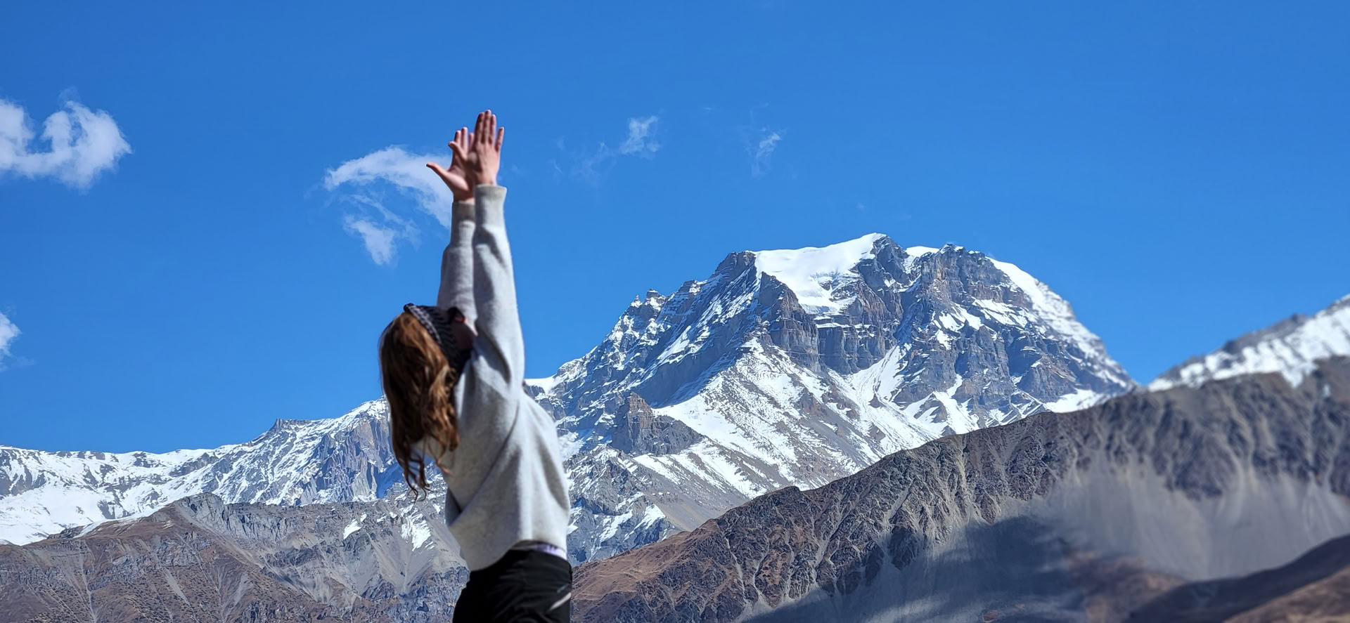 Yoga-trek & zielenbedevaart naar het heilige land van Mustang