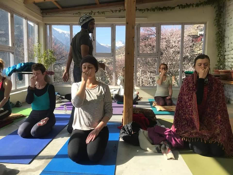 Yoga-trek & zielenbedevaart naar het heilige land van Mustang
