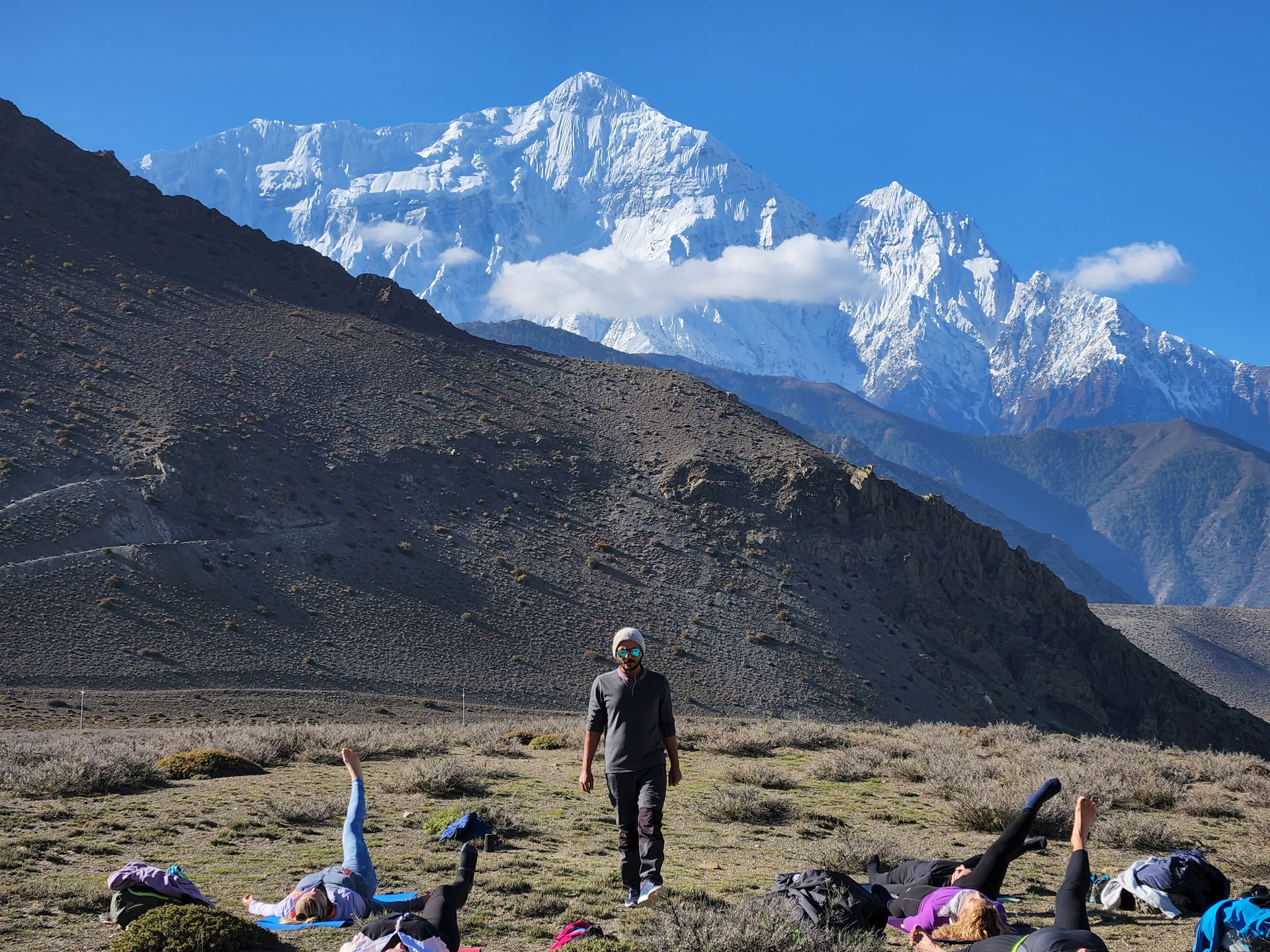 Yoga-trek & zielenbedevaart naar het heilige land van Mustang