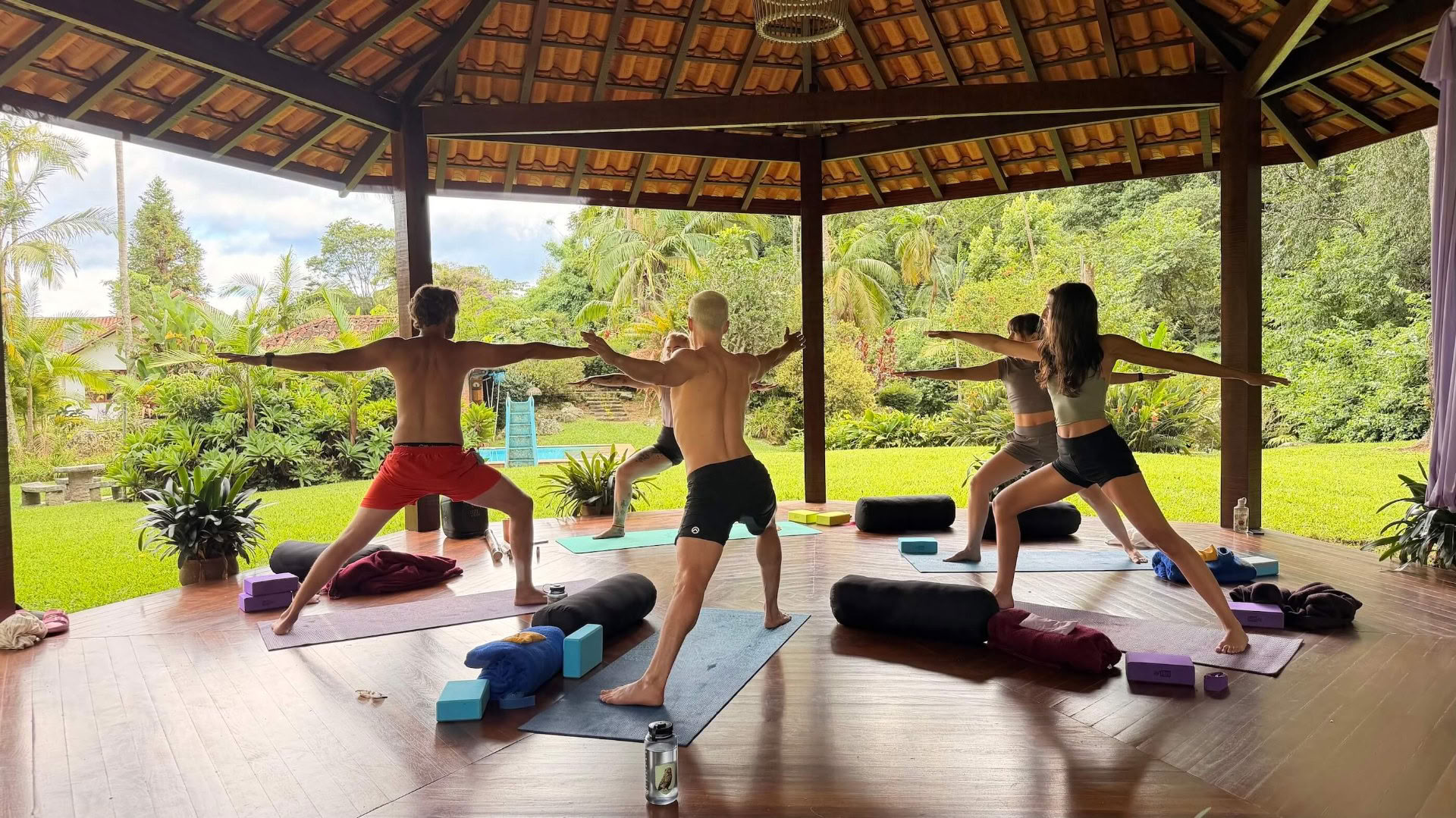 6-daagse meeslepende yogaretreat in Brazilië