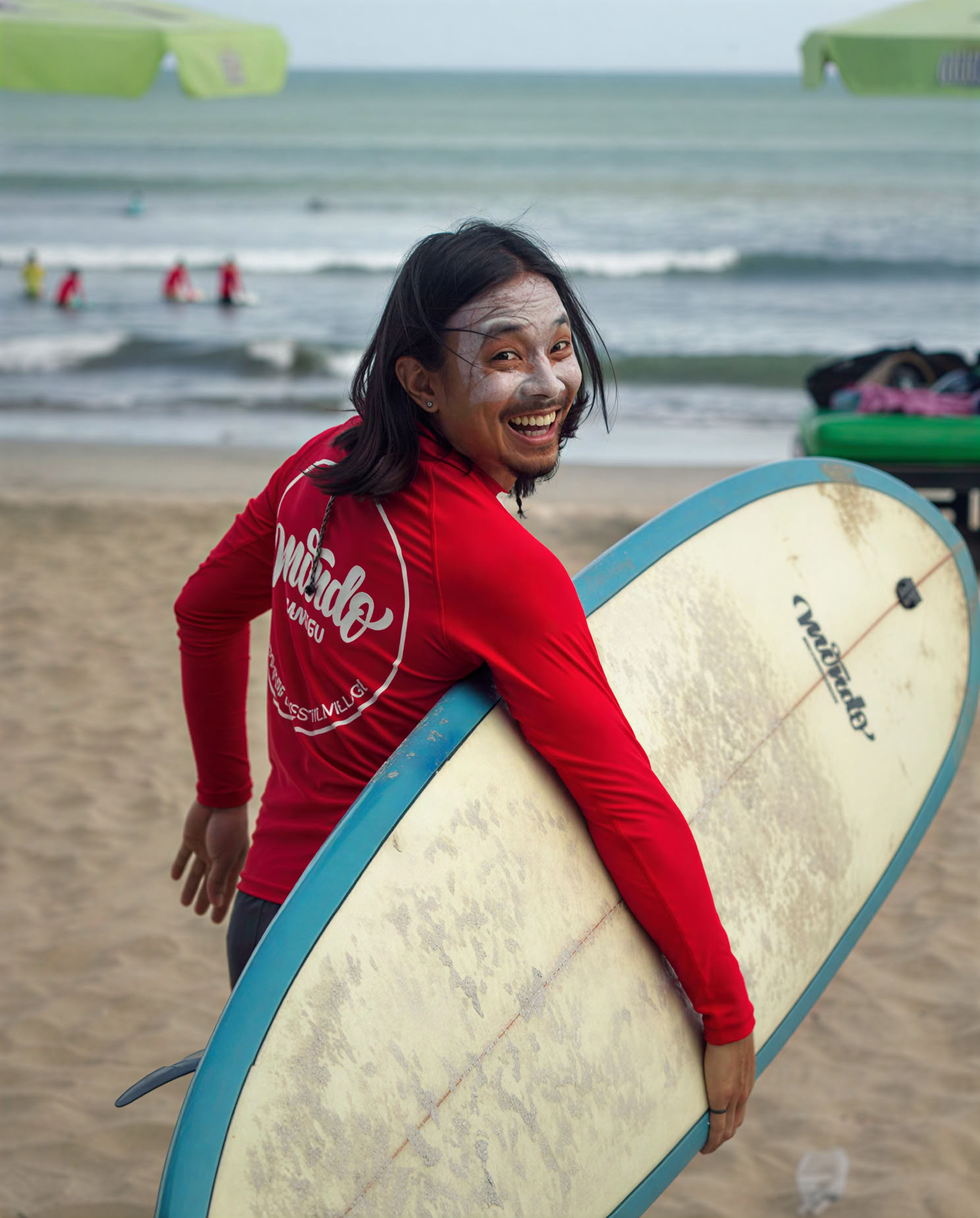 Pakket voor vechtsporten en surfen