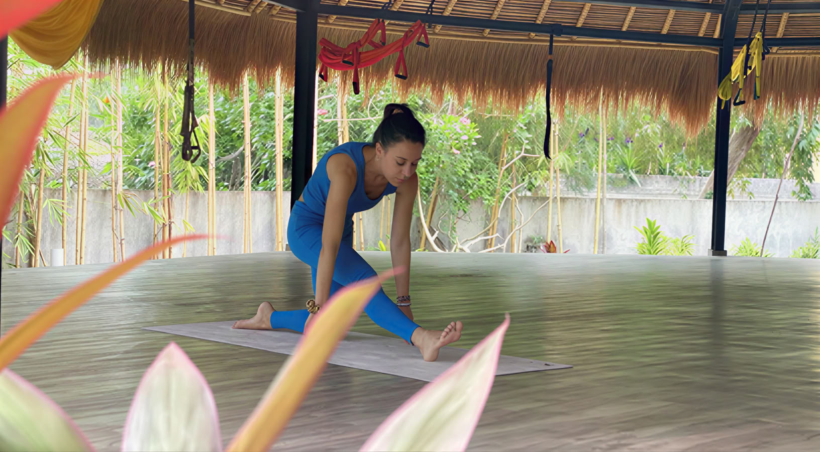 Aerial yoga