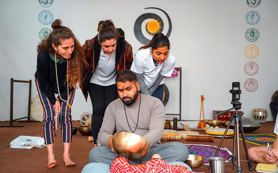 Opleiding tot docent in klankhealing