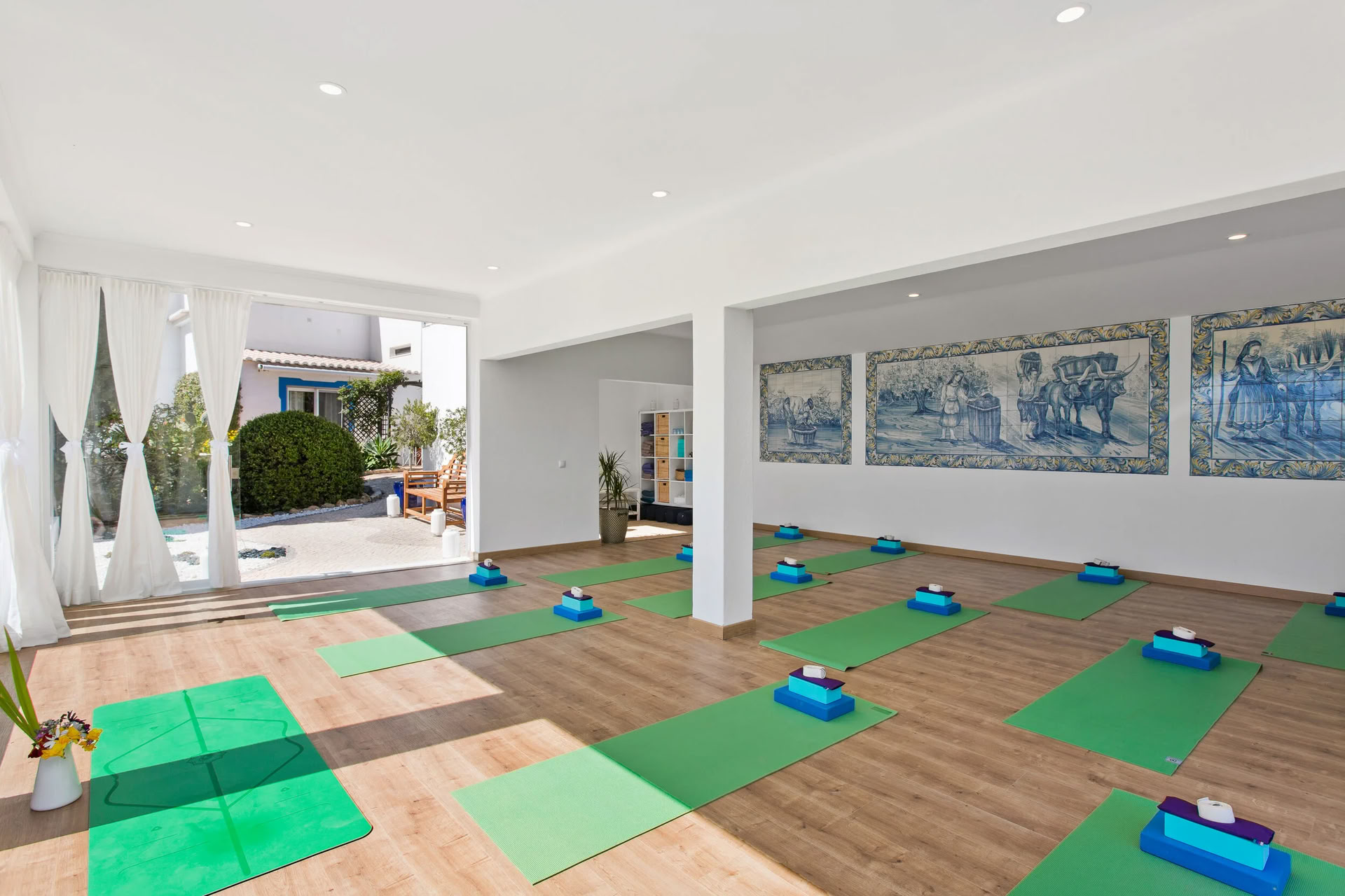 Privé yogaretreat met Melanie Caine
