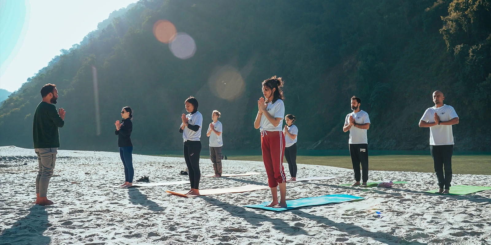 5-daagse yoga- en meditatieretraite met sound healing-sessie