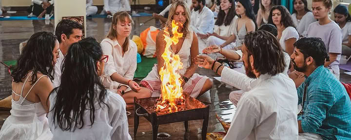 7-daagse helende yogaretreat in Rishikesh, India