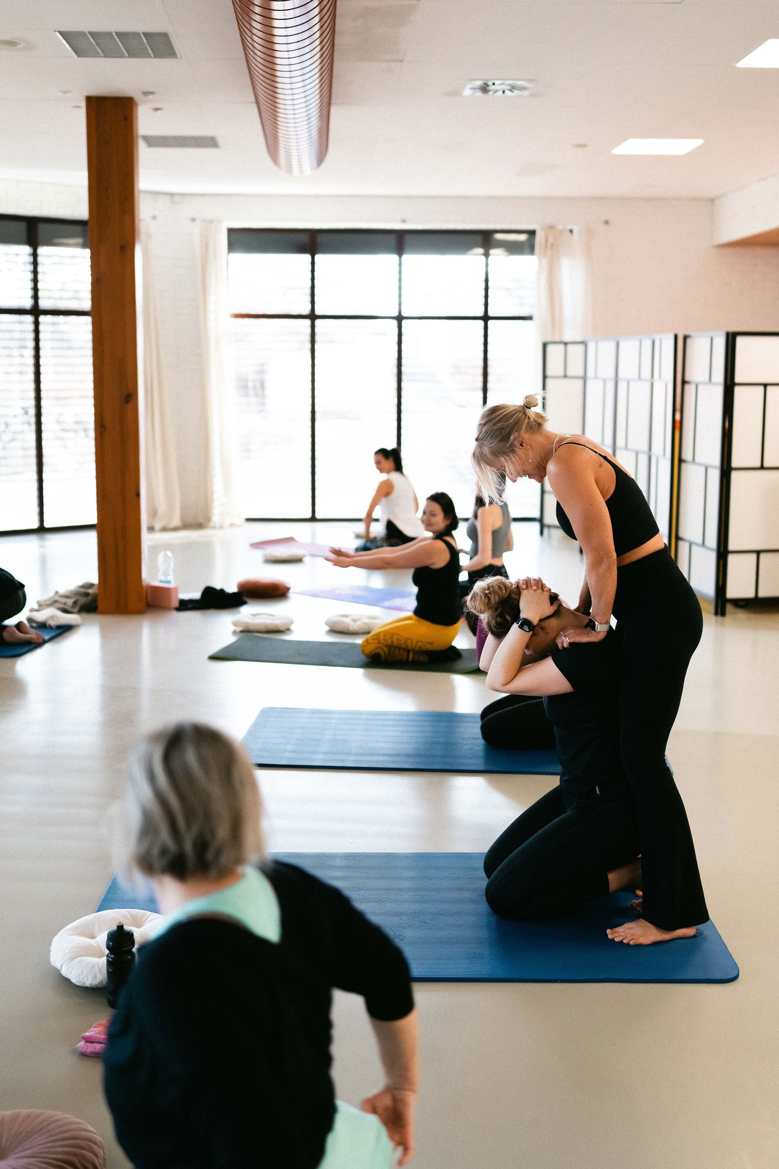 Zaterdagse zachte yoga