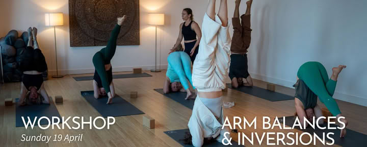 WORKSHOP: Introductie tot armbalansen en omgekeerde houdingen (geschikt voor beginners)