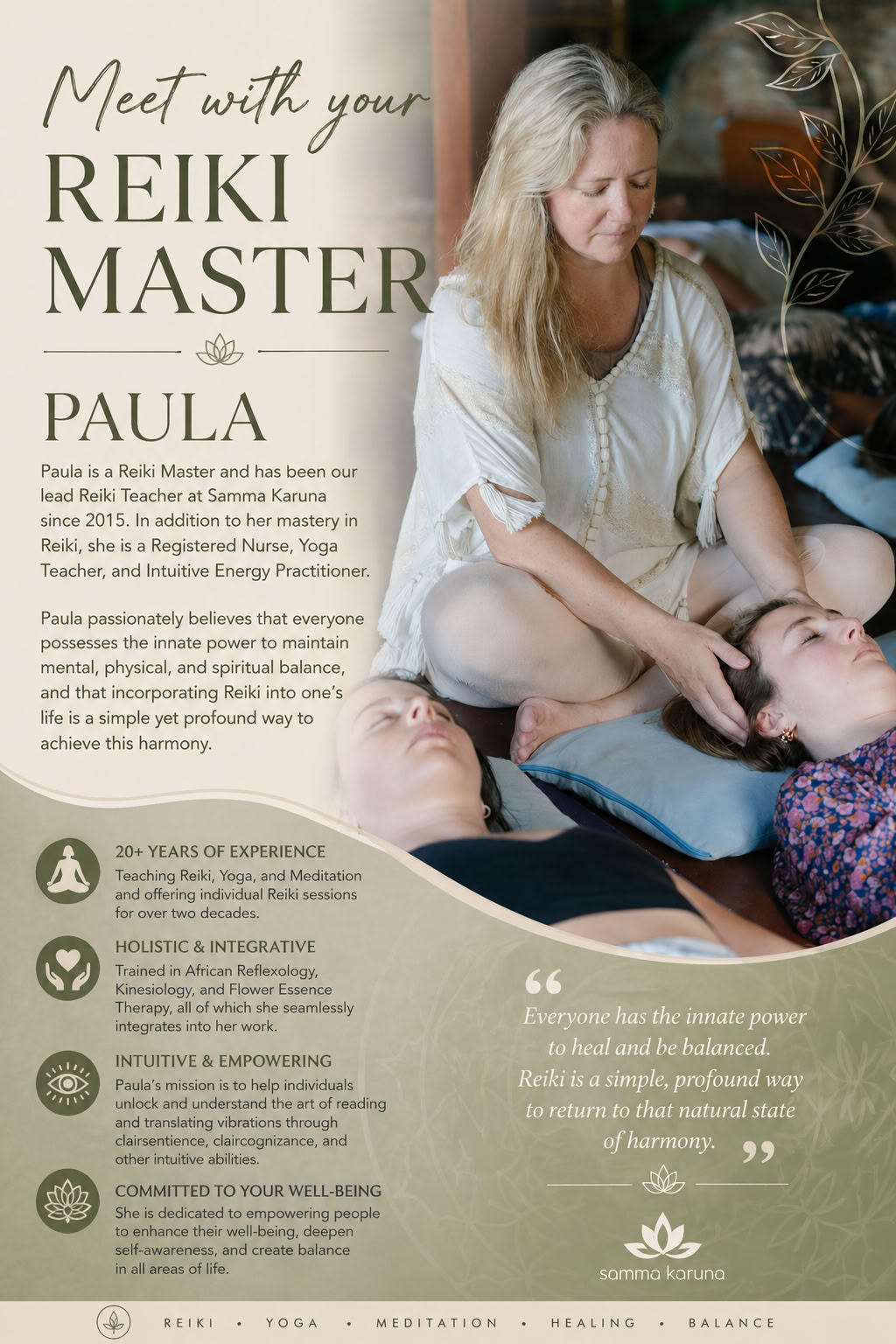 Reiki Meesterschap Teacher Training Cursus