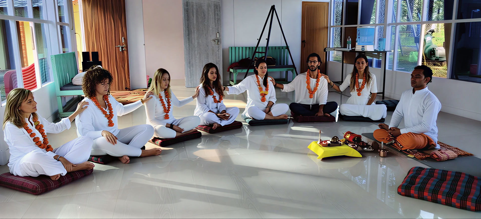 300 uur meditatie-lerarenopleiding in Rishikesh