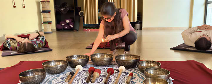 Kundalini-yogameditatieretraite in India