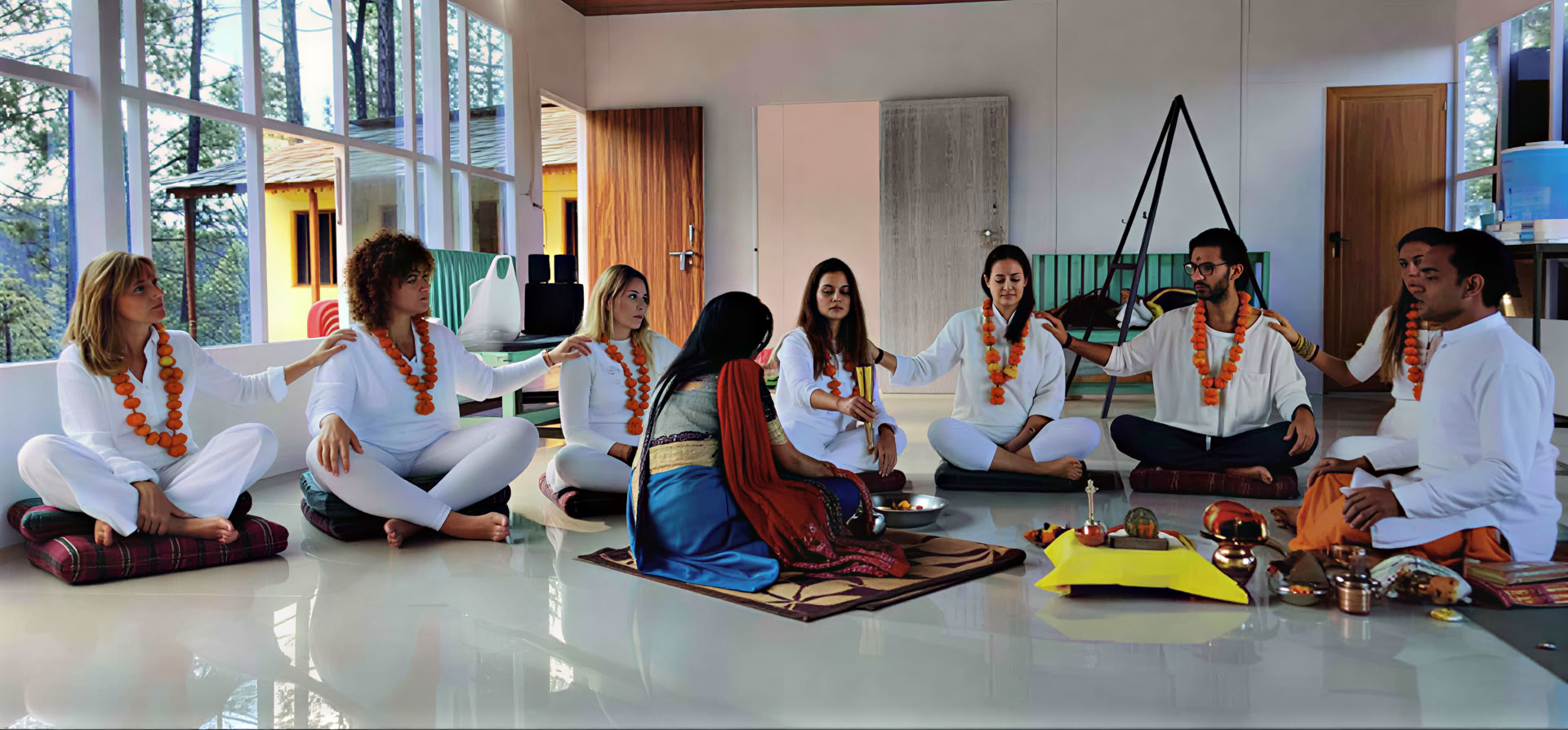 Mindfulnessmeditatie-retraites in India