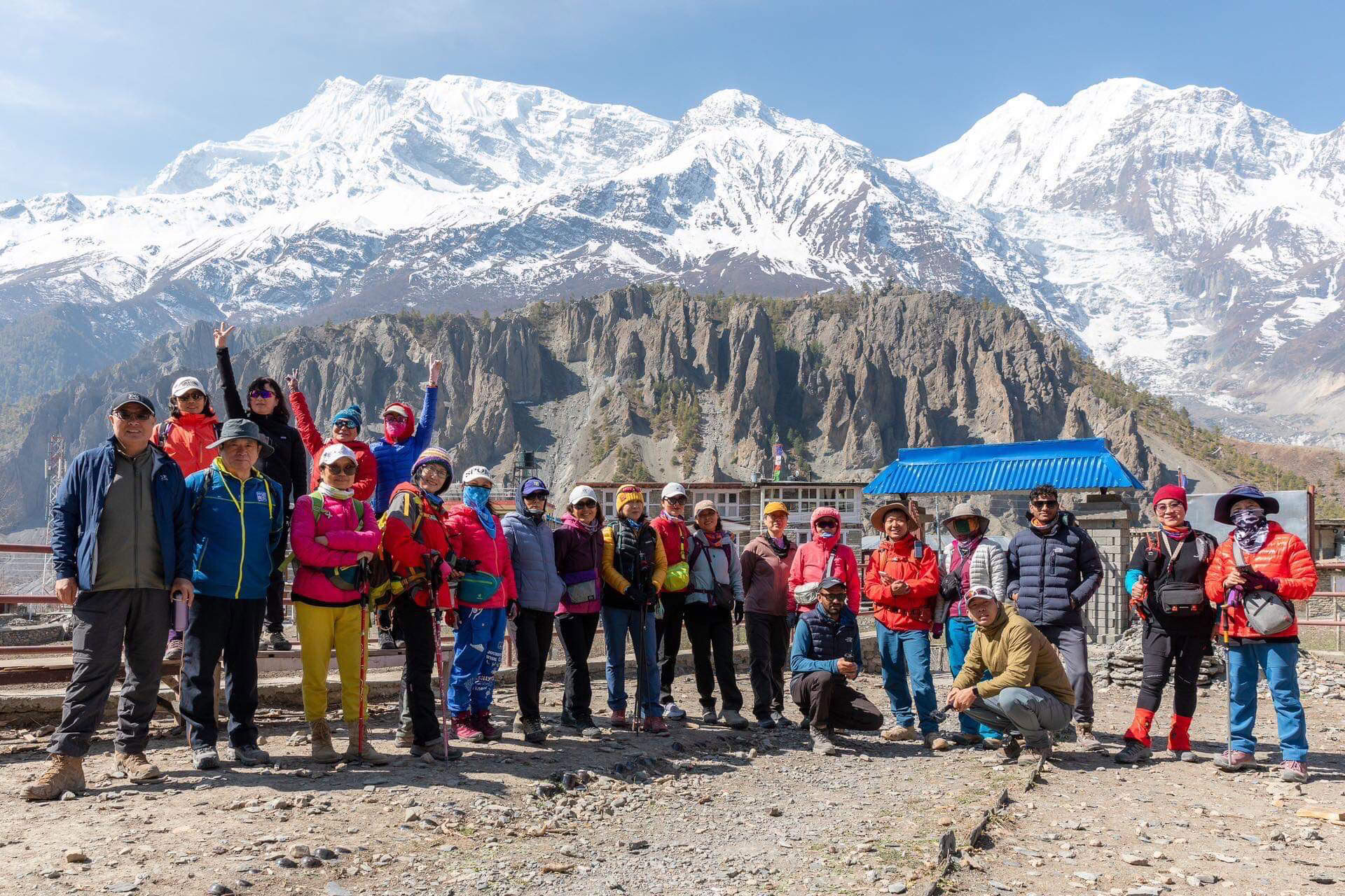 Yoga-trek over de Annapurna Circuit met Tilicho-meer