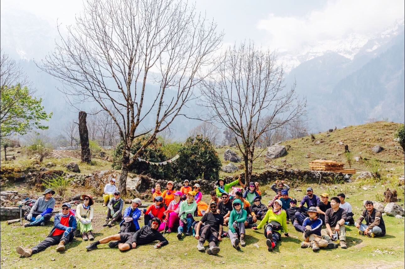 Yoga-trek over de Annapurna Circuit met Tilicho-meer