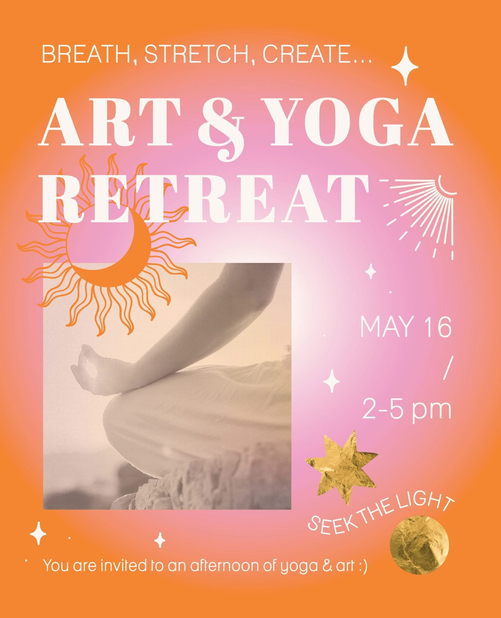 Luminous: Een mini-retreat met kunst en yoga