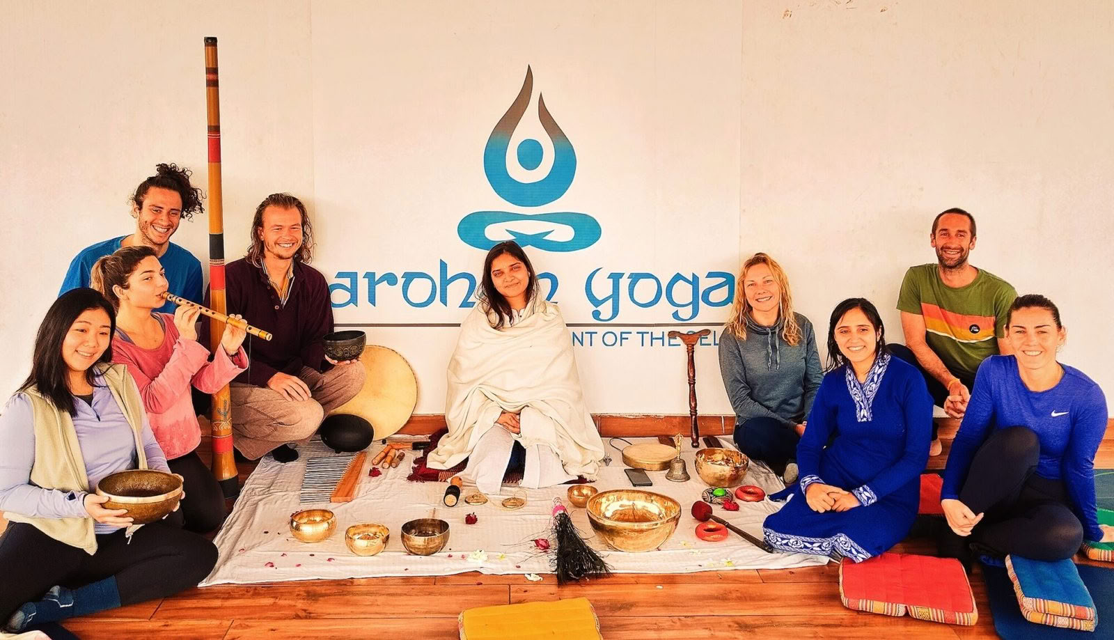 Klankhealing Docententraining in Rishikesh