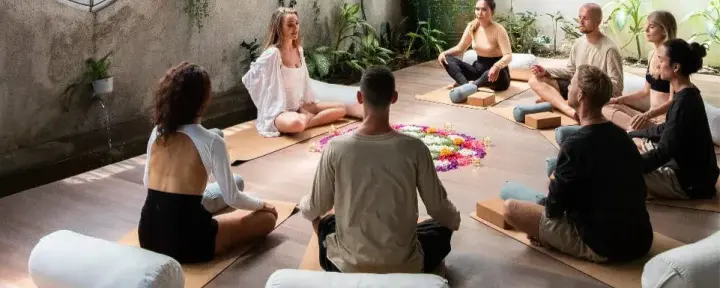 Quantum Cacao-ceremonie · Manifestatie