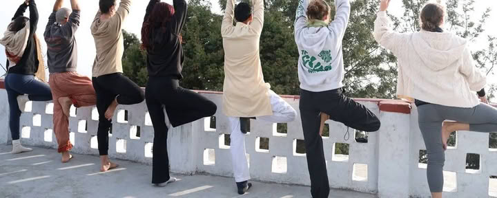 Yoga cursus voor beginners in Rishikesh, India