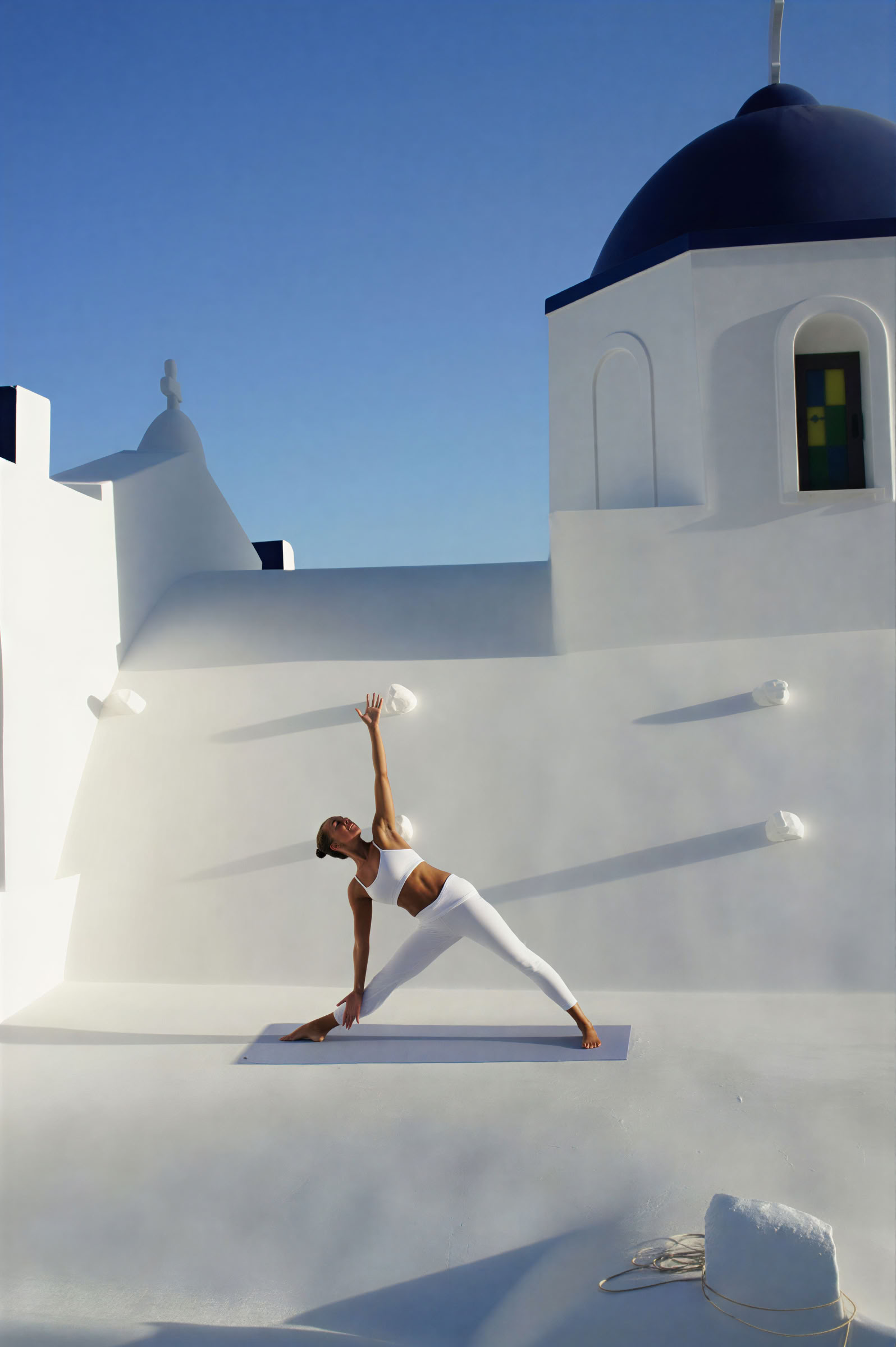 Yoga-vakantie op Santorini