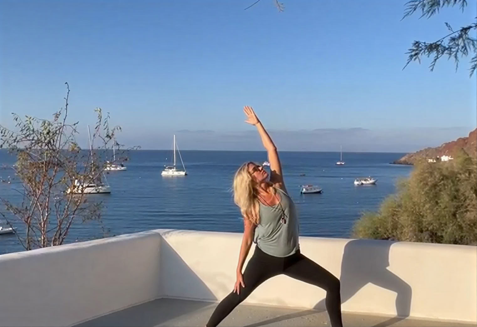 Yoga-vakantie op Santorini
