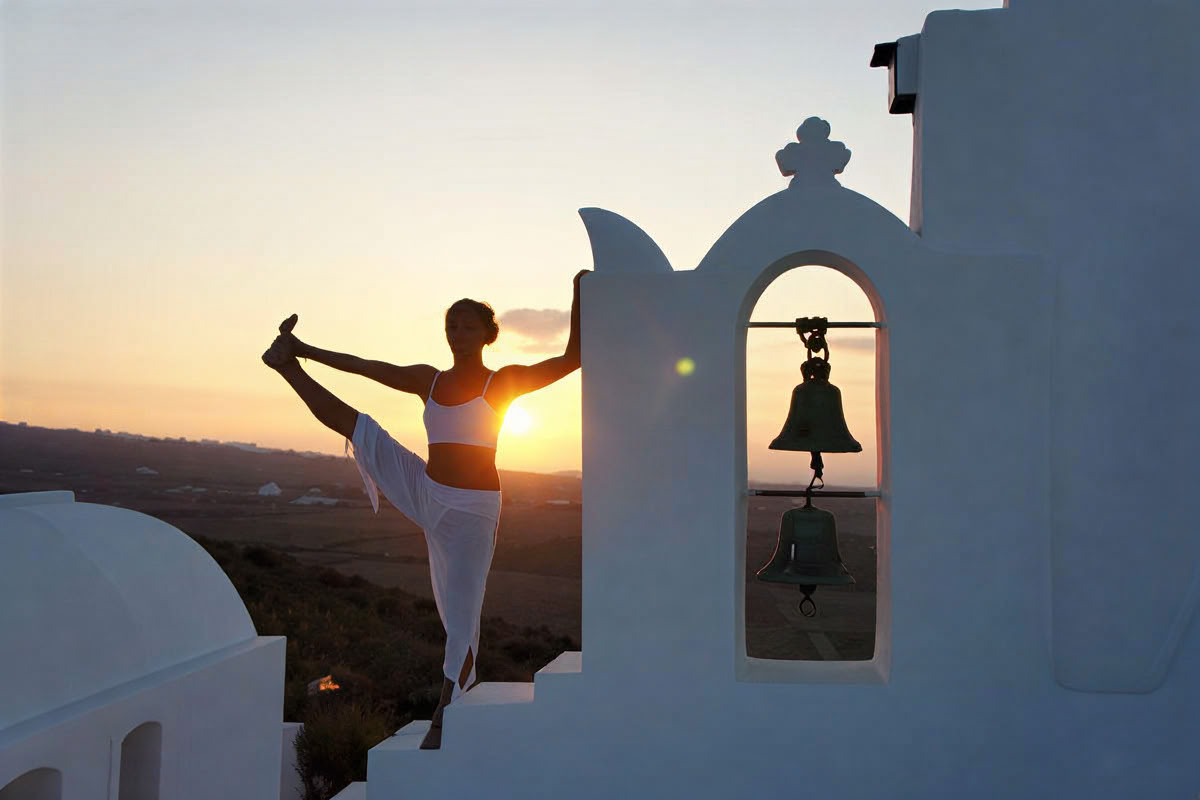 Yoga-vakantie op Santorini