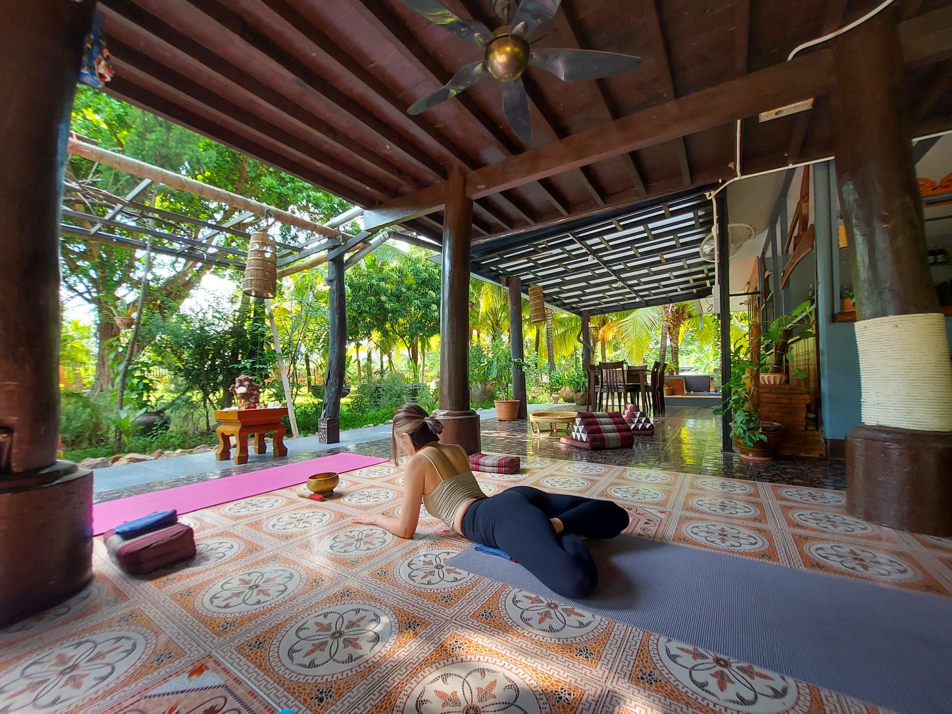 Exclusieve op maat gemaakte yogaretraite
