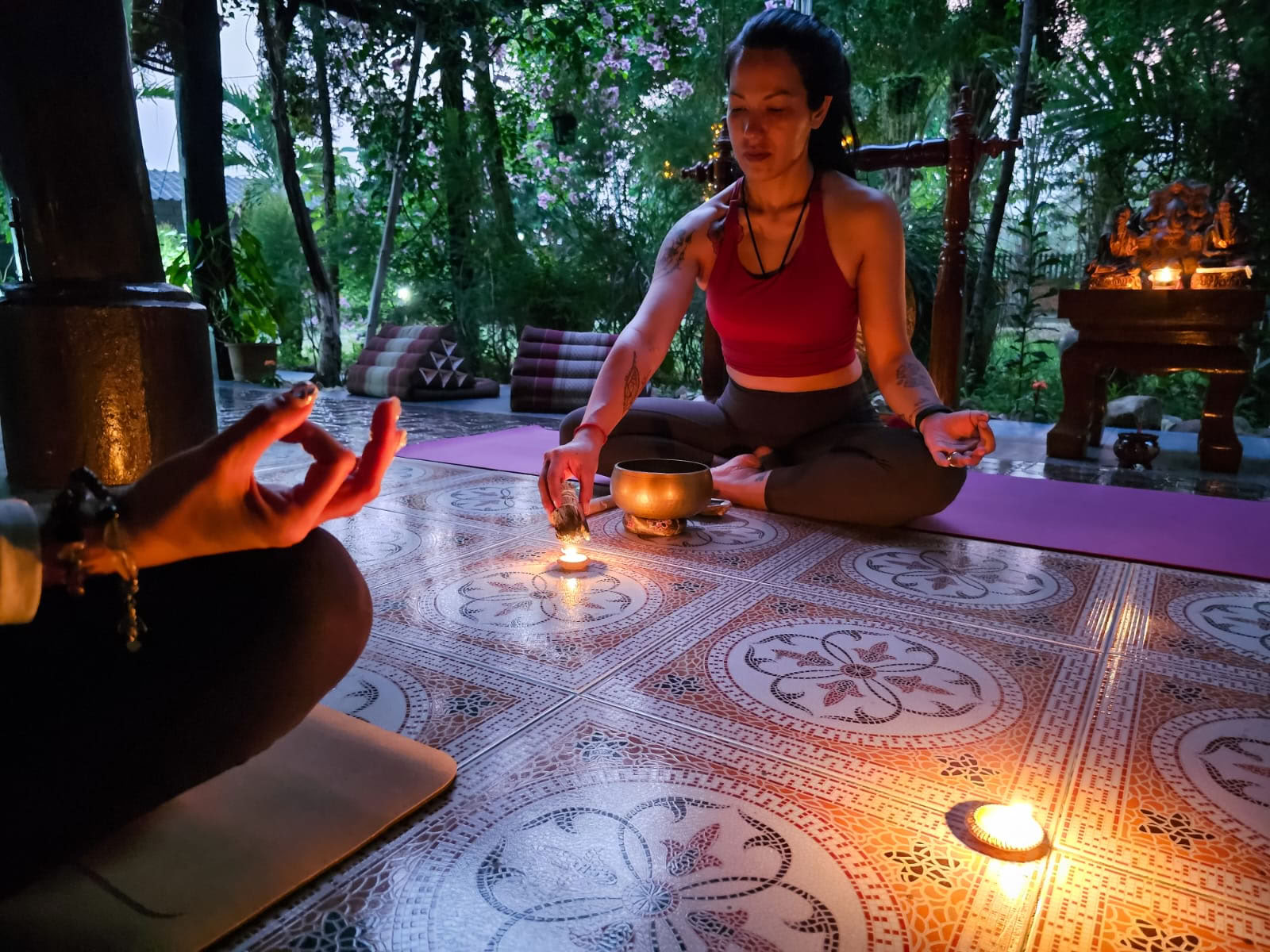 Exclusieve op maat gemaakte yogaretraite