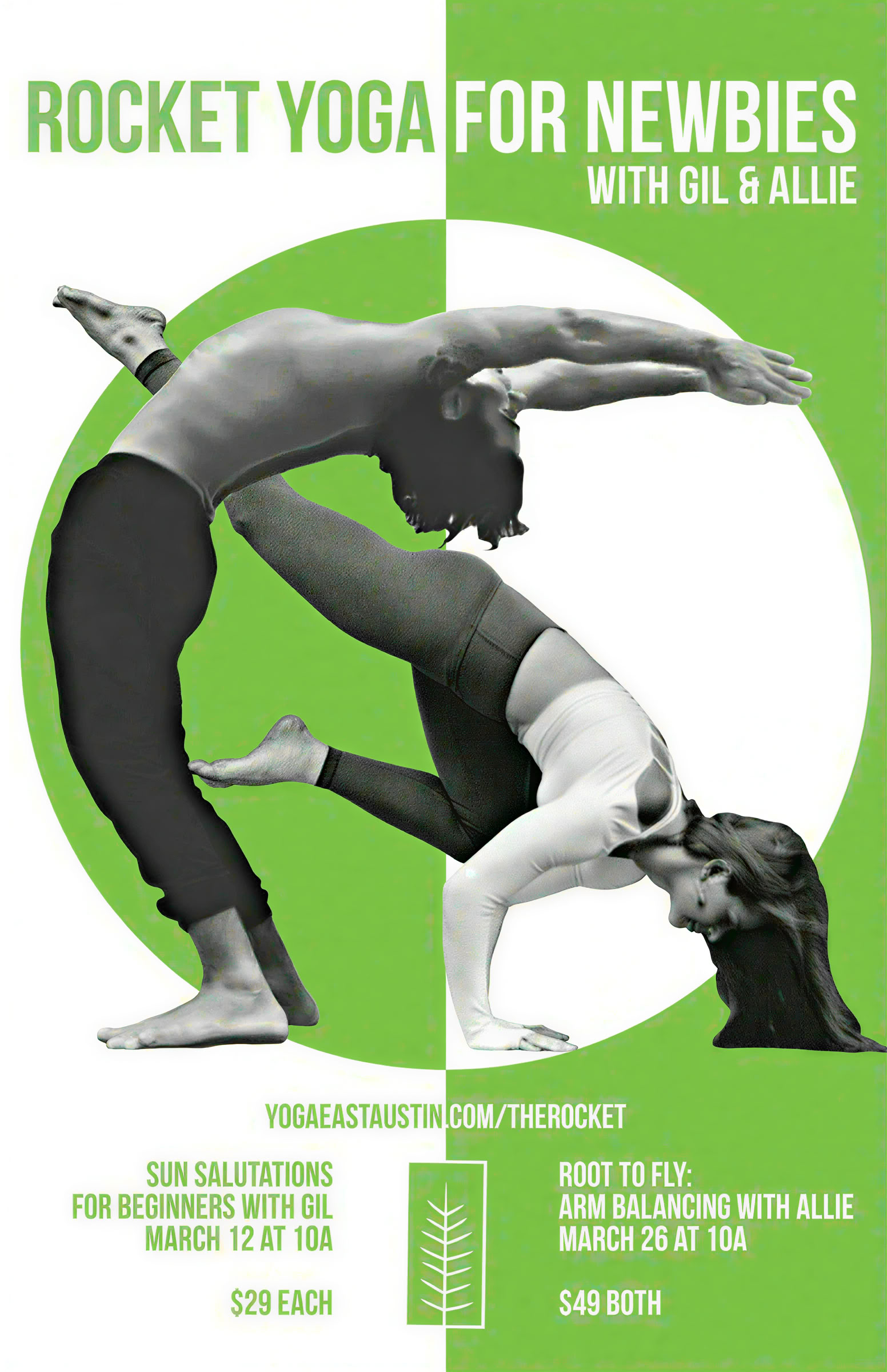 Rocket Yoga voor beginners