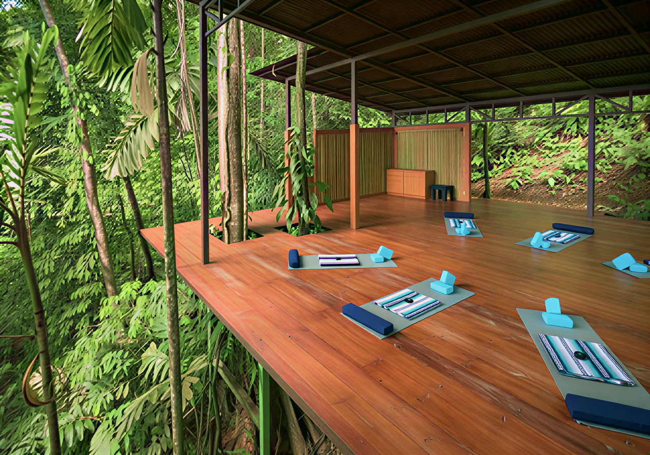 Troost in yogaretreat met Elena