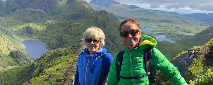 Wandelretreat voor alleen vrouwen in spectaculair Noorwegen - 7 dagen