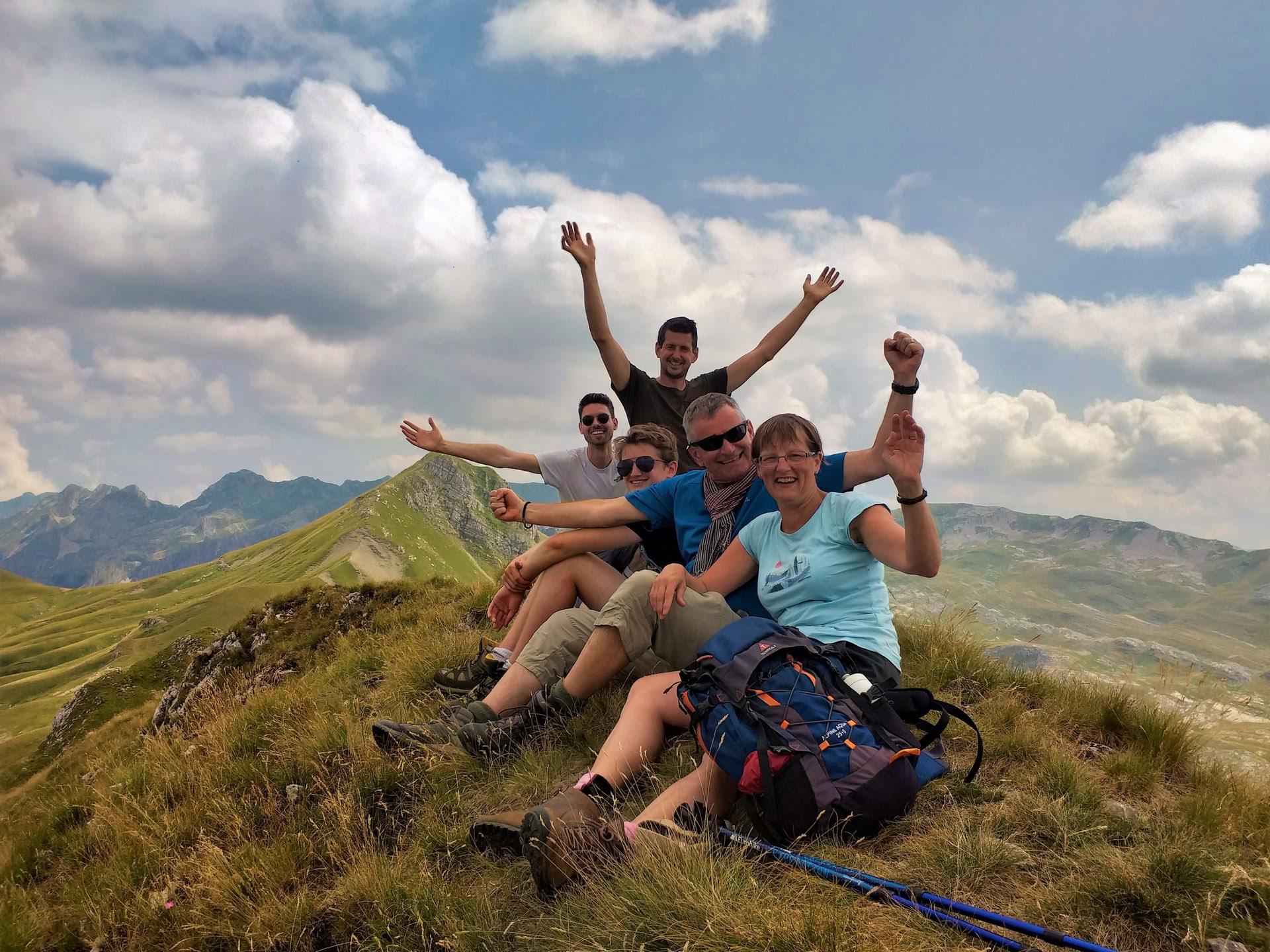 7-daagse wandelvakantie in de bergen in Montenegro