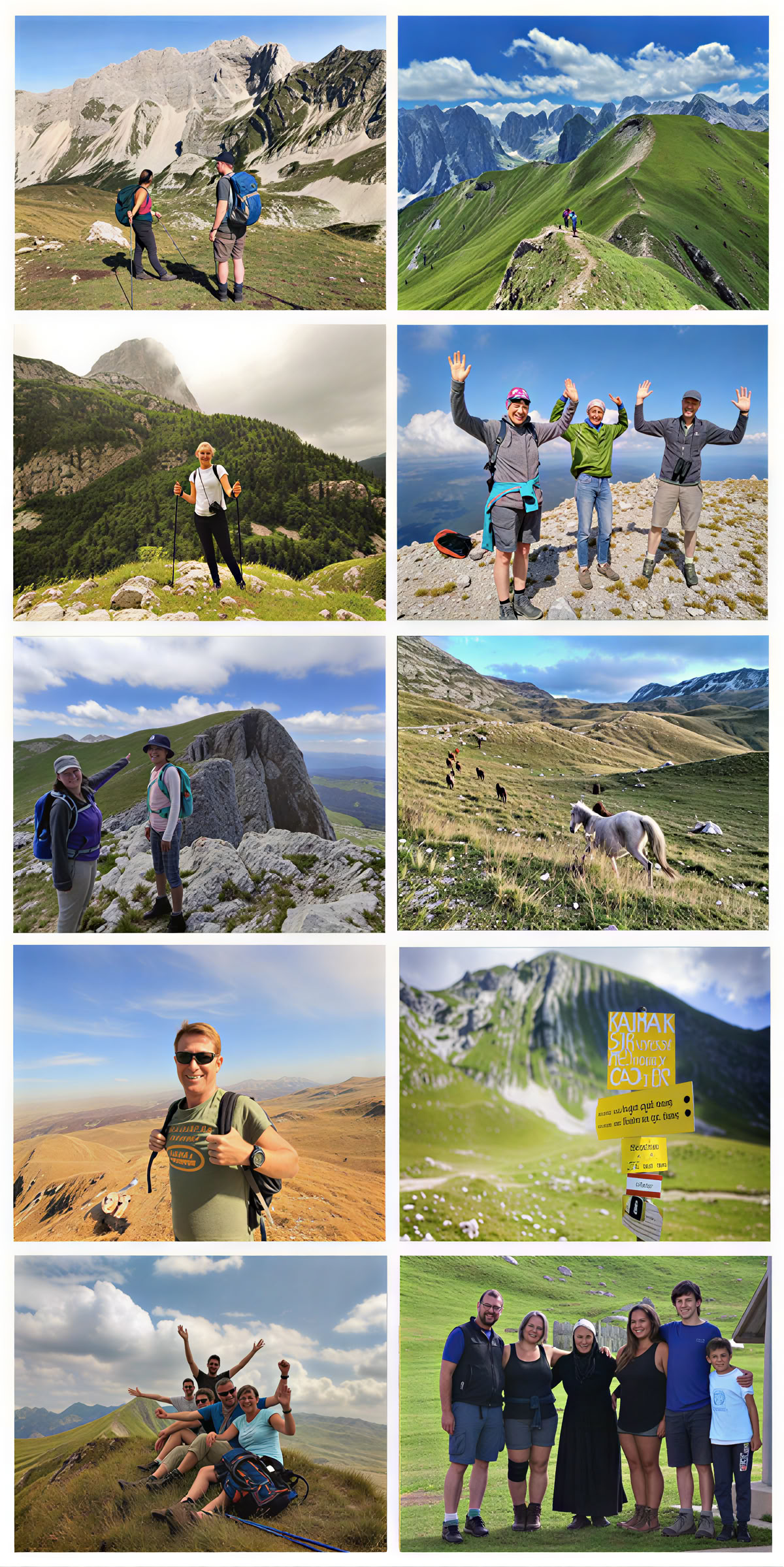 7-daagse wandelvakantie in de bergen in Montenegro