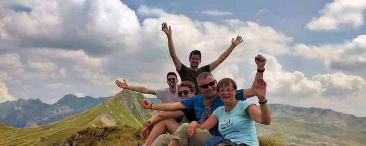 7-daagse wandelvakantie in de bergen in Montenegro