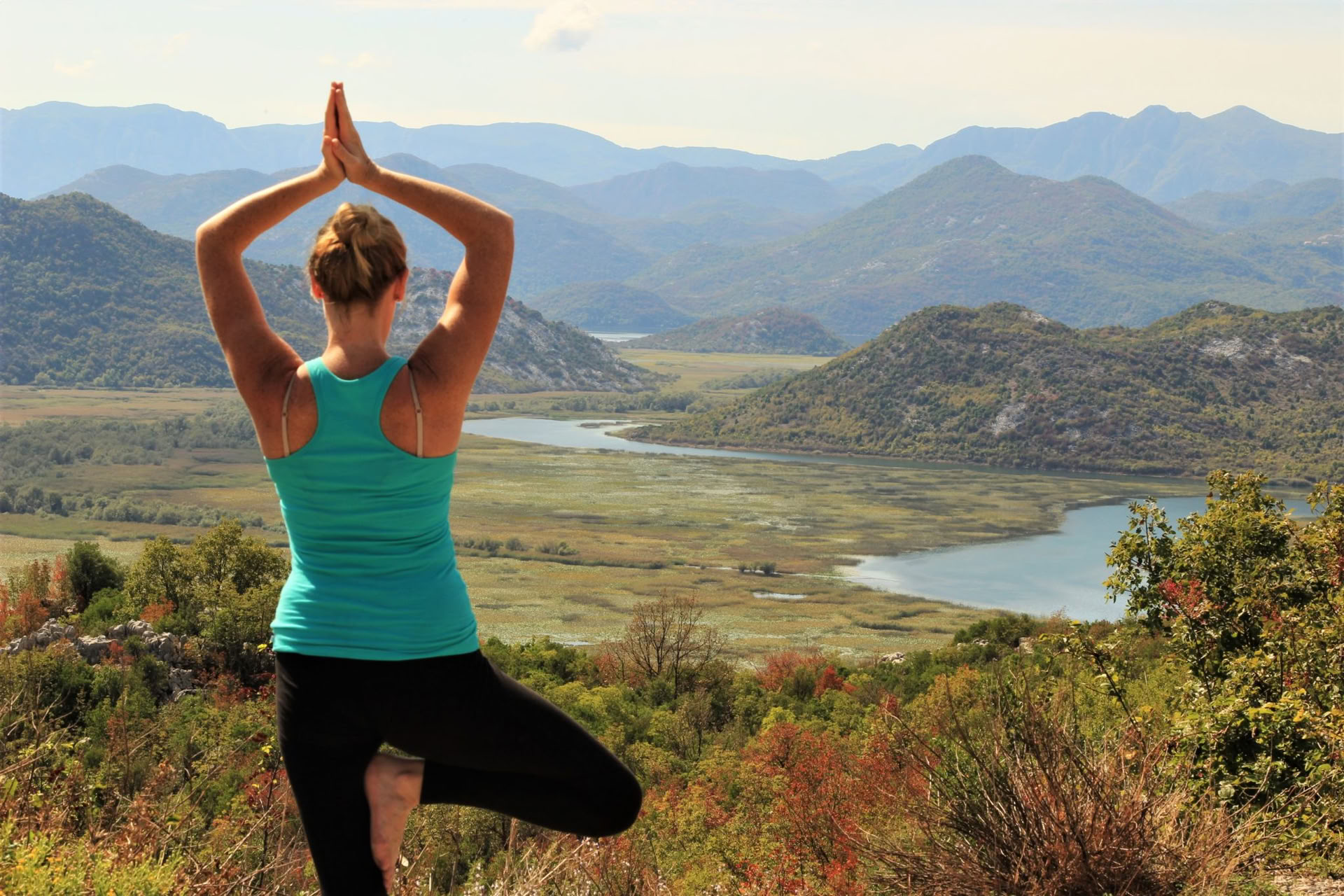 7-daagse yoga vakantie met ademhaling in de natuur aan het Skadarmeer, Montenegro