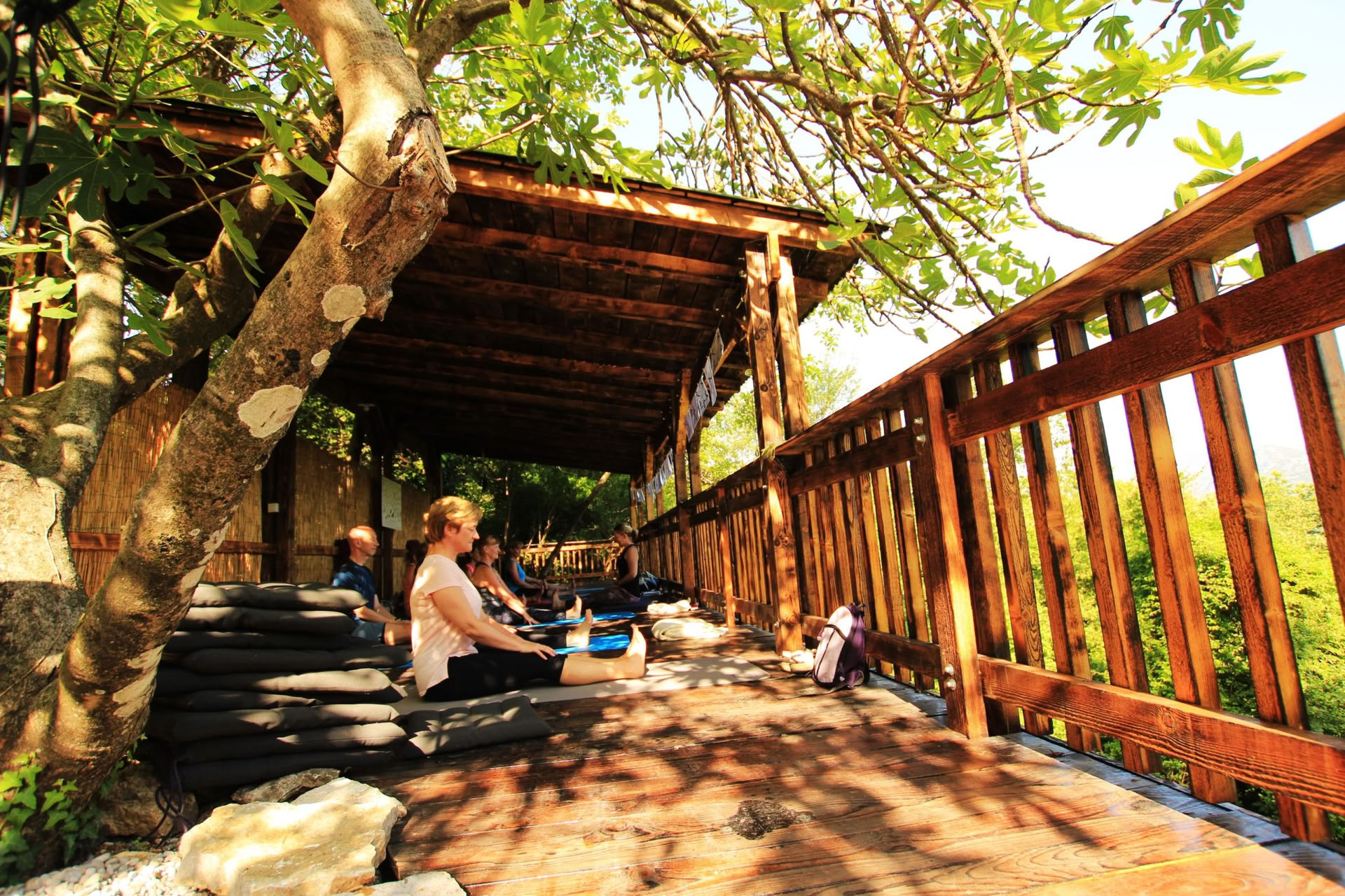 7-daagse yoga vakantie met ademhaling in de natuur aan het Skadarmeer, Montenegro