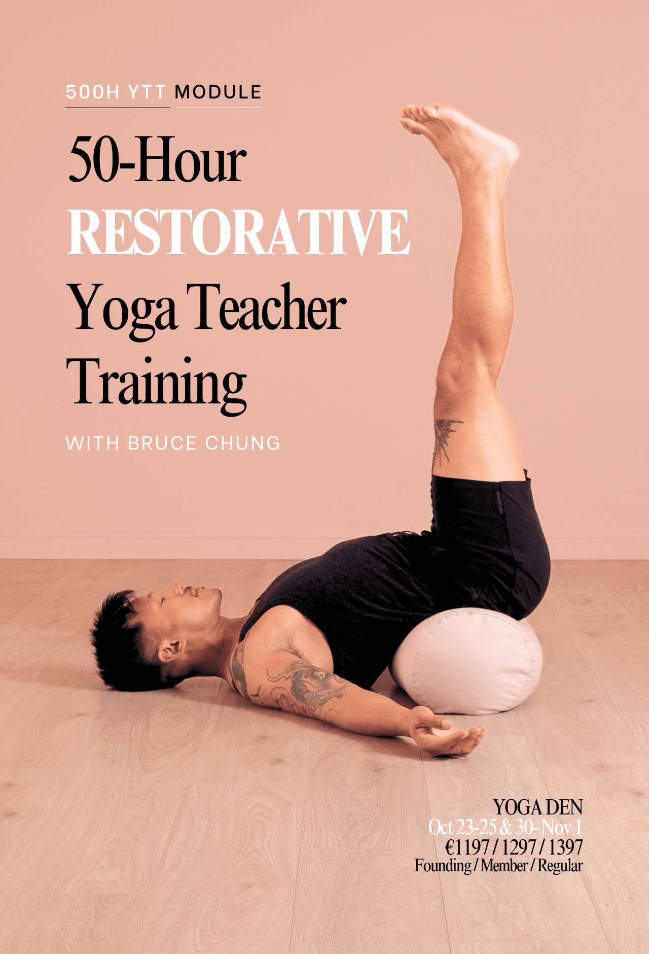 50 uur Restoratieve Yogatraining