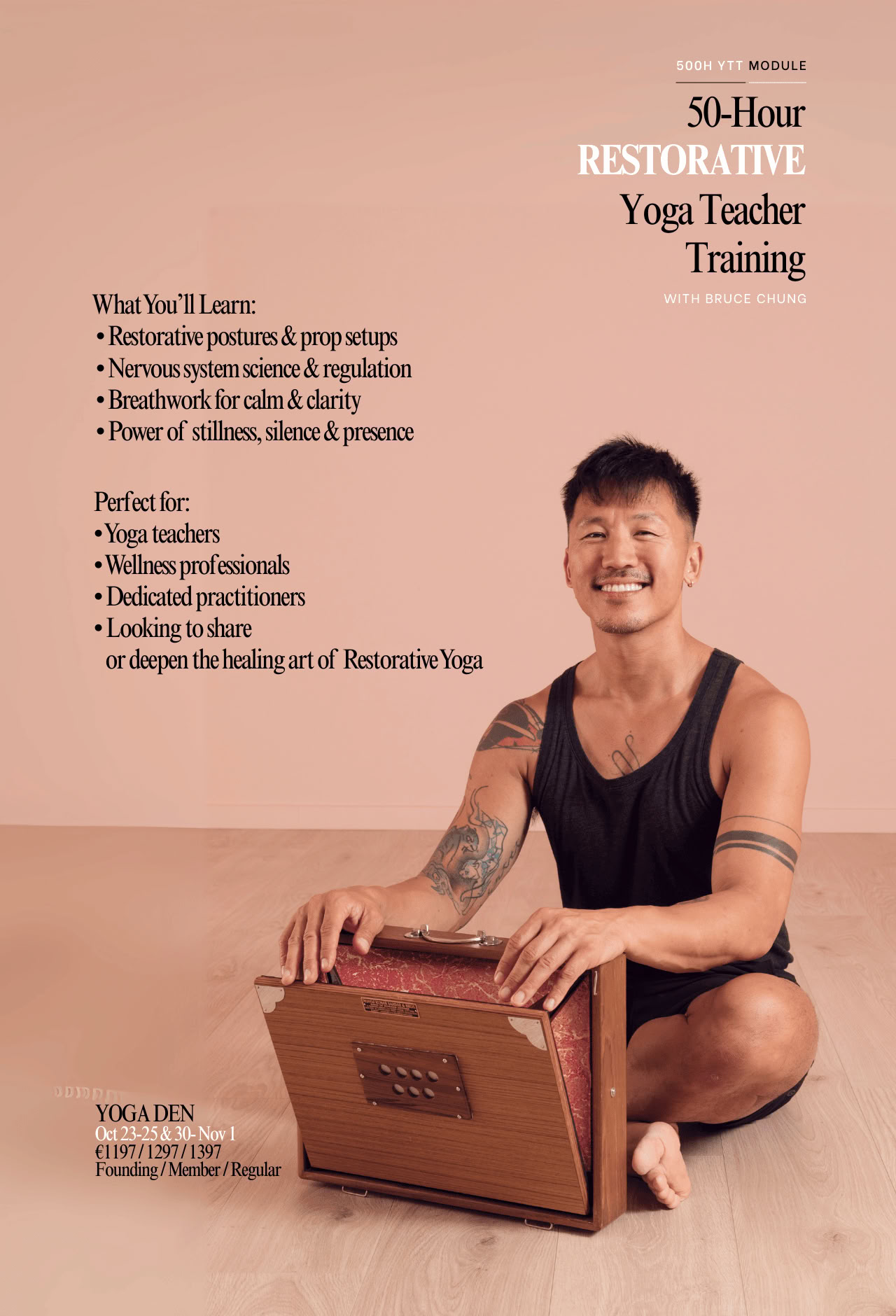 50 uur Restoratieve Yogatraining