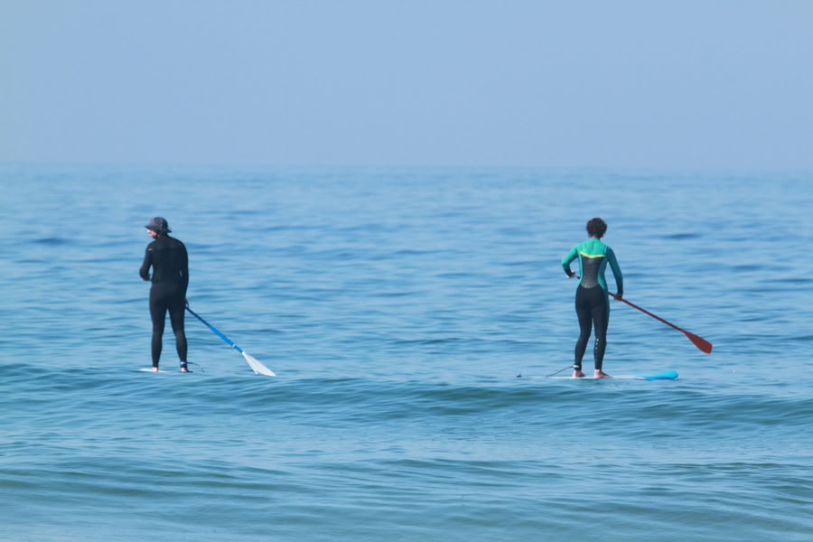 Staand surfen & yoga