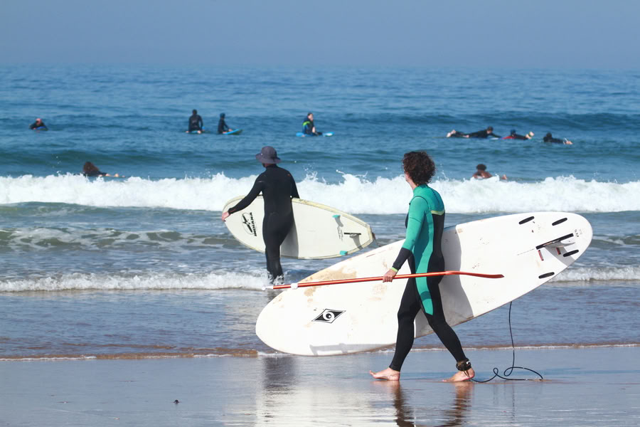 Staand surfen & yoga