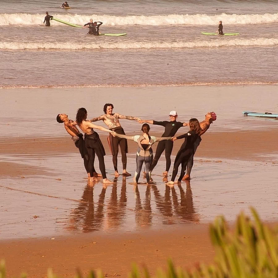 Staand surfen & yoga