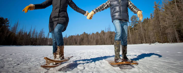 Sneeuwschoenwandelen