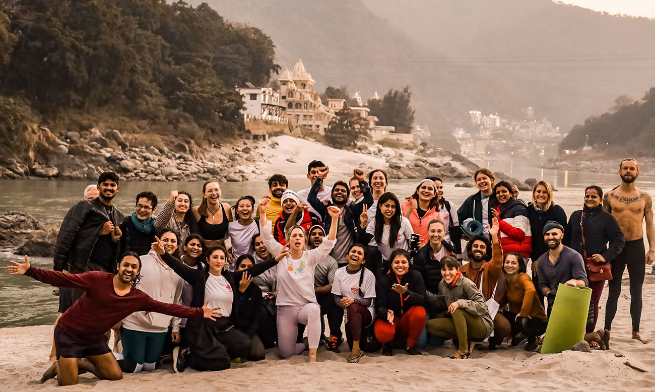 Aerial Yoga-docentenopleiding in Rishikesh, India