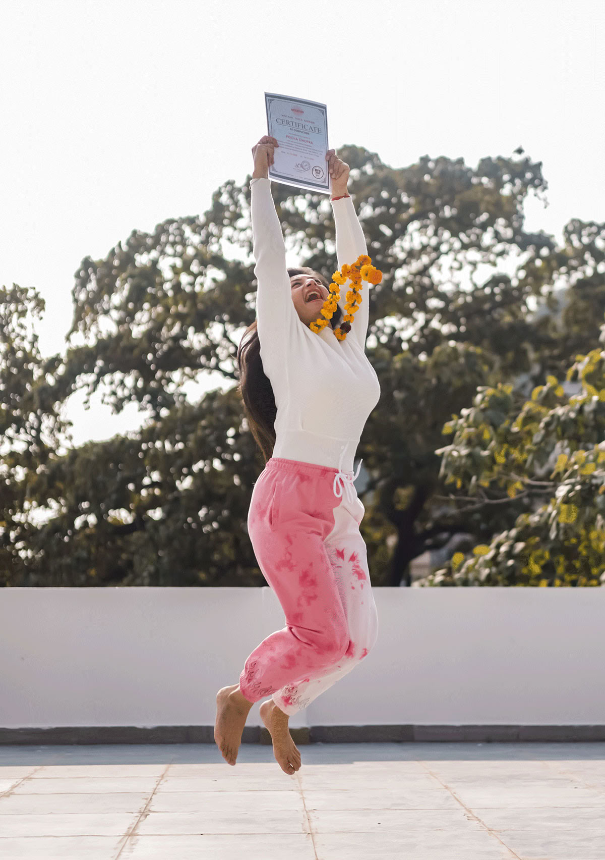 Aerial Yoga-docentenopleiding in Rishikesh, India