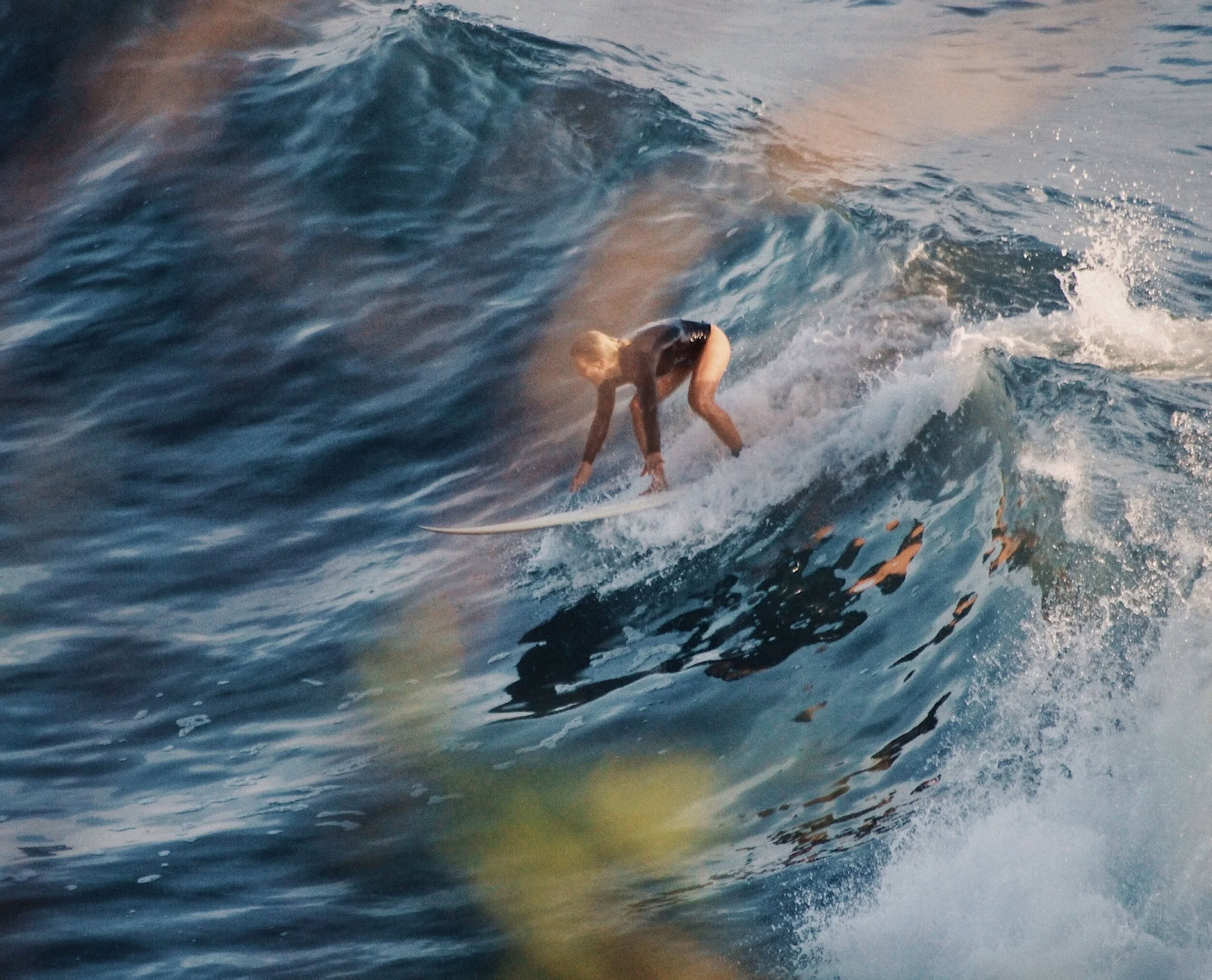 Ademwerk + Surf-onderdompeling