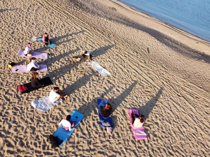 Vrijgezellenfeest Yoga